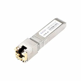 10G Copper RJ-45 SFP+ 10GBase-T Transceiver CAT.6a up to 30m Compatible with Cisco SFP-10G-T-S Ubiquiti UF-RJ45-10G Netgear D-Link Supermicro TP-Link and Other Open Devices