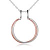 Ring Holder Chain Sterling Silver Rose Gold Horseshoe Necklace Engagement