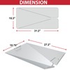 Drip Pan Heat Baffle and Drip Tray Liner Kit for