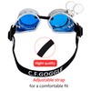 Steampunk Goggles Victorian Style Rave Glasses?with Double Ocular Loupe Vintage