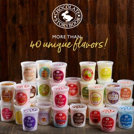 Chocolate Strawberry Gourmet Flavored Cotton Candy – Unique Idea for Holidays, Birthdays, Gag Gifts, Party Favors