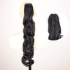 DIGUAN Claw Clip In Wavy Loose curly Synthetic Wrap Around