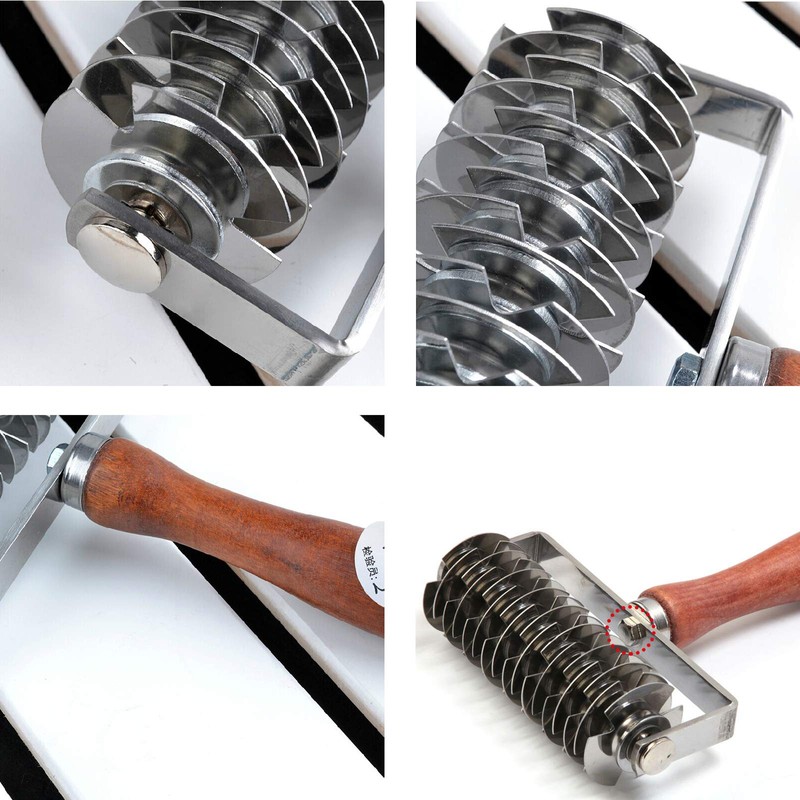 Stainless Steel Pizza Lattice Roller Cookie Pie Pizza Pastry Cutter