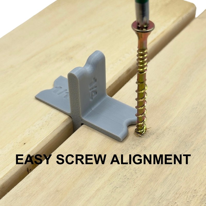 Deck Spacer Tool 4-in-1 – 1/16", 1/8", 3/16", 1/4" Deck