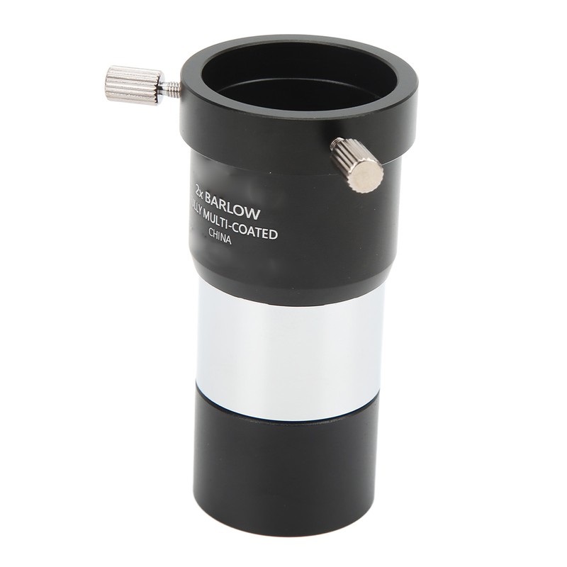 1.25 Inch 2X Barlow Mirror Optical Glass Magnification Barlow Lens