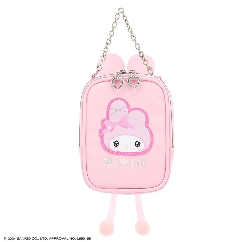 Shobido MM46510 Twin Idol Series Reversible Multi Pouch (My Melody)