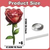 6pcs 38 * 19" Giant Red Rose Balloons Rose Flower