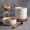 AmorArc Stoneware Cereal Bowls for Kitchen, 28oz Large Ceramic Soup