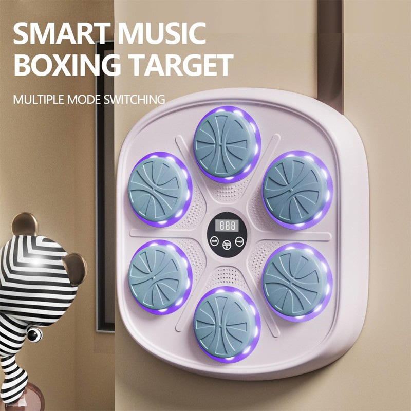 Music Boxing Machine for Kids & Adults, Smart Bluetooth Sounding