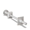 UK RADIATORS- Talus - White Radiator Wall Stay - Sturdy