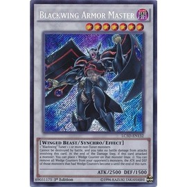 YU-GI-OH! - Blackwing Armor Master (LC5D-EN132) - Legendary Collection 5D's Mega Pack - 1st Edition - Secret Rare
