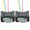 Pair of 3 Pin Pre-Wired Suspension Height Sensor Wiring Connector