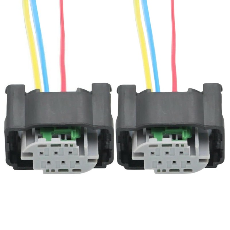 Pair of 3 Pin Pre-Wired Suspension Height Sensor Wiring Connector