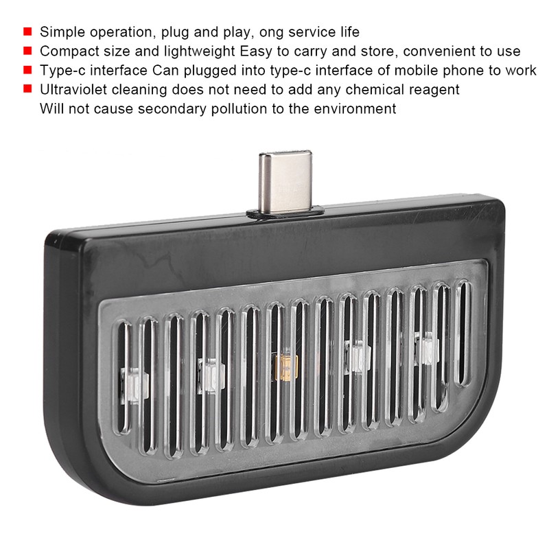 ABS Compact Lightweight Type C Interface Simple Operation High Efficiency