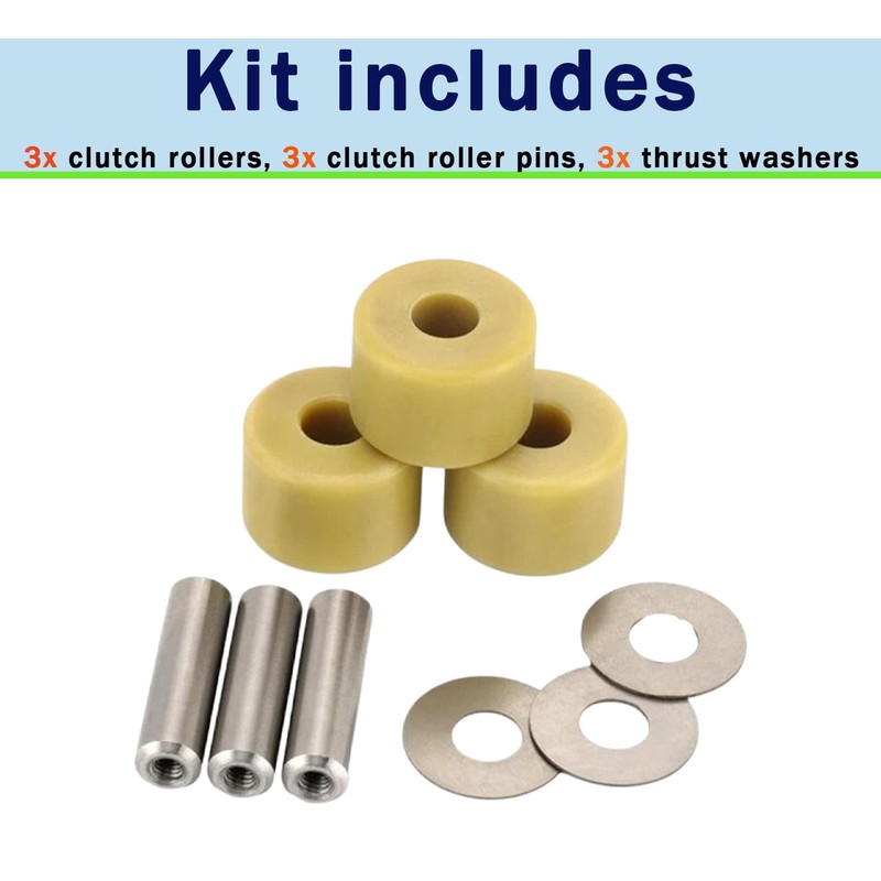 Upgraded Secondary Clutch Roller Kit Compatible with Cam-Am Maverick X3
