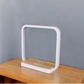 HomeRoots Contemporary White Wireless Phone Charger