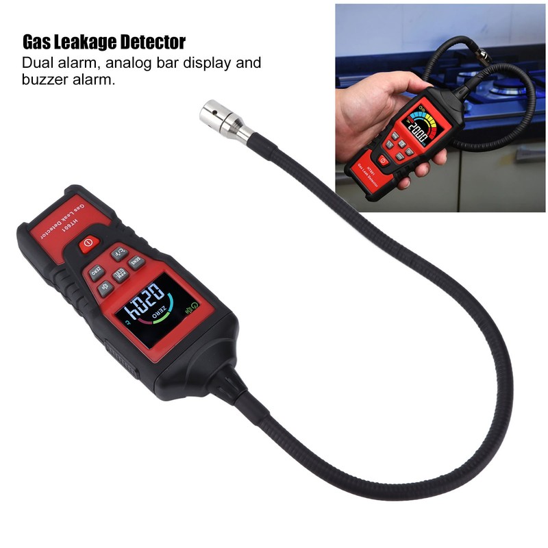 HT601 High Accuracy Gas Leakage Detector Portable Combustible Gas Detector