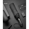 Jiaureshiby Folding Umbrella, One-Touch Automatic Opening/Closing Folding Rain Umbrella, 10