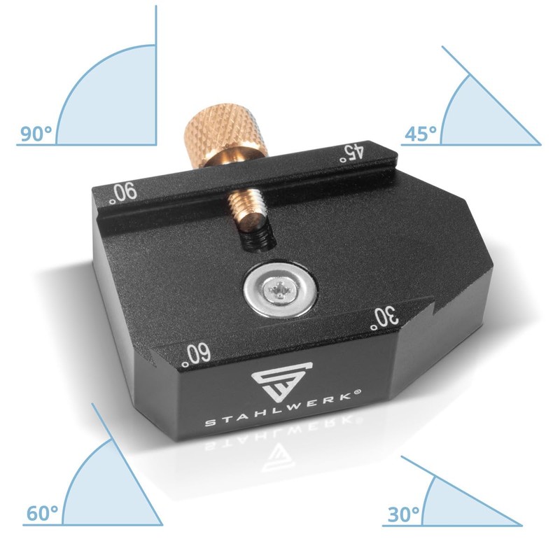 STAHLWERK Angle Stop Ruler | Marking Gauge | Marking Gauge