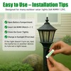 WENJOOP 8 Pack AA Rechargeable Batteries for Solar Lights