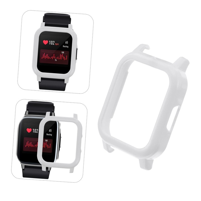 jojofuny 2pcs Stylish Smartwatch Pc Protective Case for Millet Lightweight