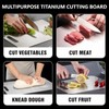 Titanium Cutting Board, Double Sided 2025 New Titanium Cutting Boards