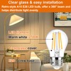 Vinaco A15 LED Bulb 60w, 4 Pack Dimmable No Flicker