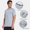 3 Pack Workout Shirts for Men Short Sleeve UPF 50+