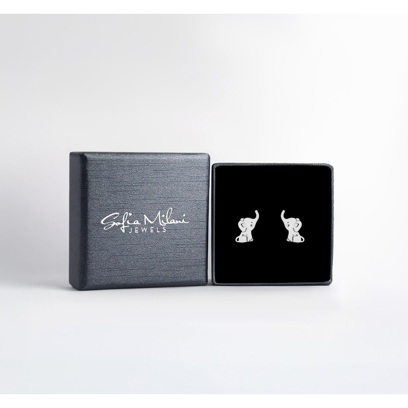 SOFIA MILANI - Women's Earrings 925 Silver - Elephant Stud
