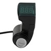 Electric Bike Throttle Grip Kit Speed Handlebars with Blue Font