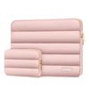 MOSISO 17-17.3 inch Laptop Case, 17.3 inch Puffy Laptop Sleeve