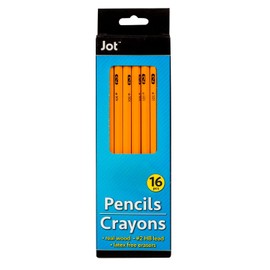 Yellow No. 2 Pencils, 16-ct. Packs (1 box of 16)