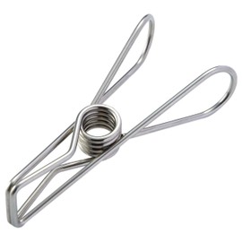 SAVE SV-6049 Stainless Steel Pinch Clips (Set of 20) Thick