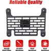 Front License Plate Holder Mount Compatible with 2021-2025 Ford Bronco