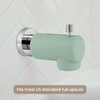 Bath Spout Cover, Soft Silicone Bathtub Faucet Cover Safety Universal