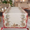 PETTI Artigiani Italiani - Runner da Tavola Natalizio 140x40 cm,