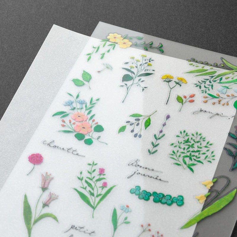 Midori Seal 82632006 Flower Pattern Transfer