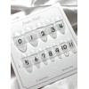 Size Measuring Tip (Nail) - Stiletto / 사이즈 측정팁(네일) -