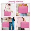 Relavel Makeup Case Large Makeup Bag Professional Train Case Travel