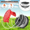 MUFUSHAN Grass trimmer replacement spool, for Einhell cordless grass trimmer
