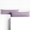 DecoKing 2 x Pillowcases 20 x 120 cm Jersey Cotton
