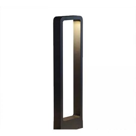 Lights for Outdoor Garden Patio Landscape. 2ft Tall Light 7W LED Bright 670LM. Solid Aluminium IP65 Waterproof Construction. Rectangle Modern Design Used in mansions & Houses