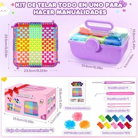 478 Piezas Kit Completo Telar Tejer
