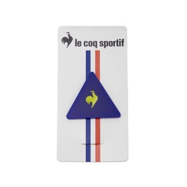Coq Sportif Golf LG5FAZ60M Marker Tip Type Triangle Design Acrylic Round Competition Golf, BL00 (blue), F
