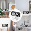 Welgo Senior Friendly Digital Alarm Clock, 7.5 Inches Large Display,
