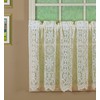 Today's Curtain Hopewell Premium Lace Tier 24", Cream, 58W x