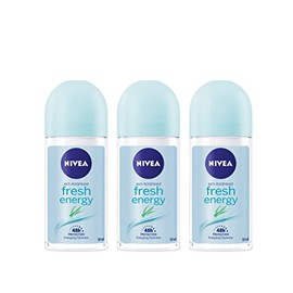 Nivea Deo Roll on 50ml. (Pack of 3) (Energy Fresh)