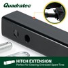 Quadratec 2" Receiver Hitch 12" Extender with Pin & Clip
