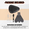 ECOTRIC 3" Solo Seat Spring Bracket Compatible with Harley 48