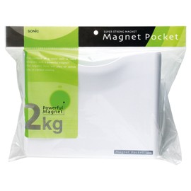 ソニック マグネットポケット A4 白 MP-447-W